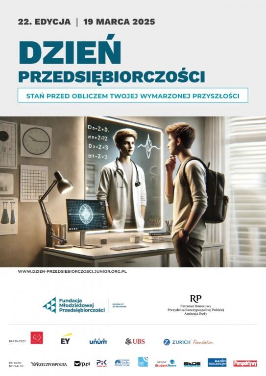 Powiększ obraz: Dzień Przedsiębiorczości 2025 - plakat