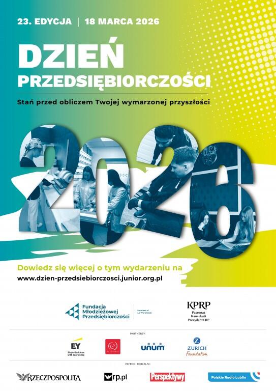 Powiększ obraz: Dzień Przedsiębiorczości 2026 - plakat