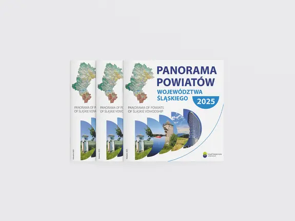 Panorama powiatów województwa śląskiego 2025 - slajder