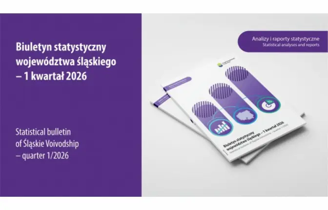 Statistical bulletin of Śląskie Voivodship - quarter 1/2026 - slider