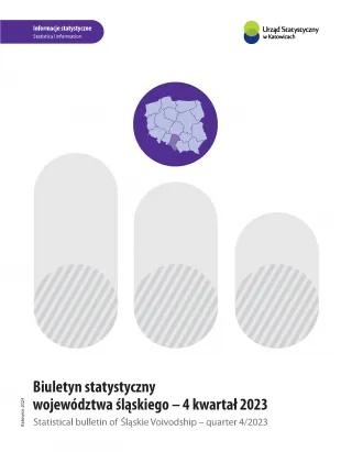 Powiększ obraz: Biuletyn  statystyczny  województwa  śląskiego  2023  -  4    kwartał  2023