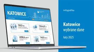 Powiększ obraz: Wybrane  dane  o  Katowicach  –  luty  2025  r.  (Infografika)