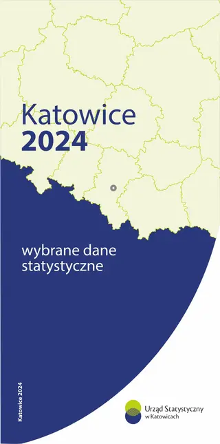 Powiększ obraz: Katowice  2024  –  wybrane  dane  statystyczne  -  pierwsza  strona
