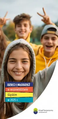 Powiększ obraz: Dzieci i młodzież w województwie śląskim w 2025 r. - okładka